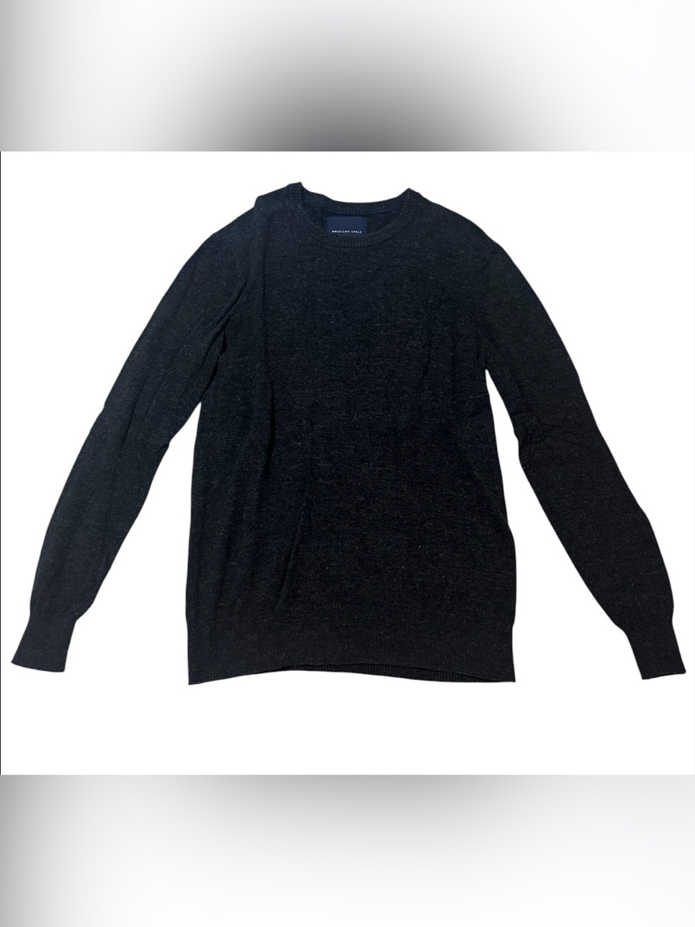 American Eagle Outfitters Men’s Dark Gray Crewneck Sweater